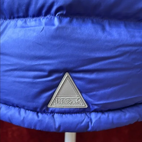 NWT L.L. Bean Fleece Lined Water Repellent DownTek Colorful Puffer Coat Jacket - Picture 5 of 10